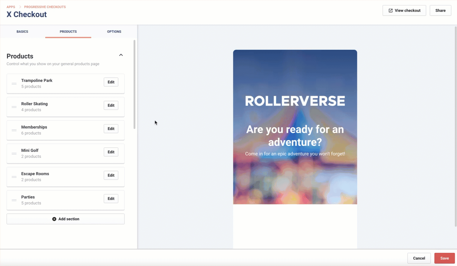 adding products by category to online checkout.gif